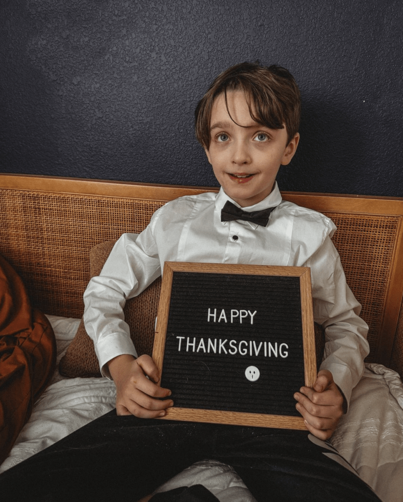 Thanksgiving autism autistic tips